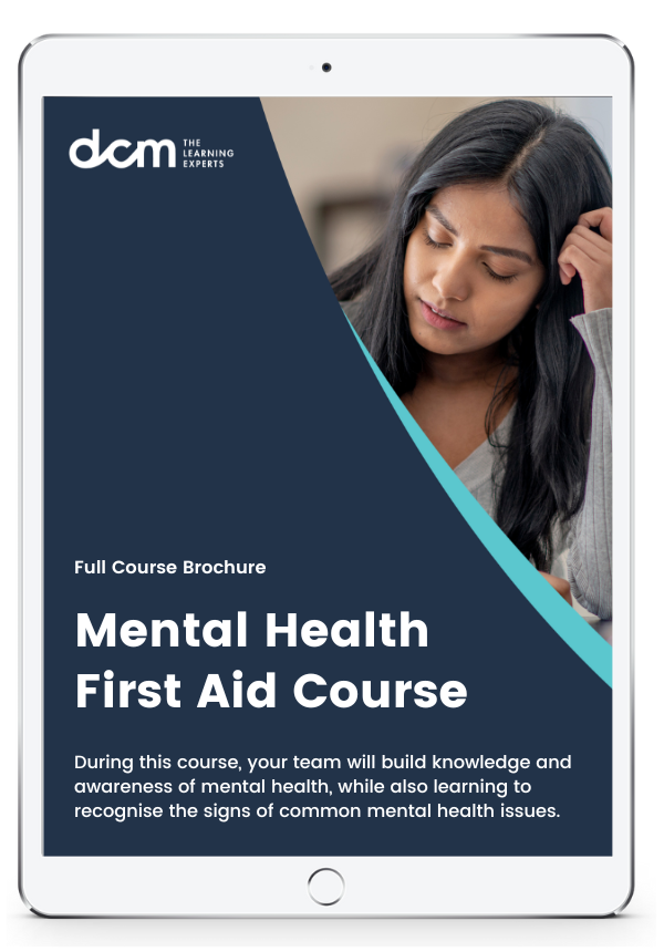 Get the Mental Health First Aid Full Course Brochure & 2024 Timetable Instantly